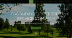 Desktop Screenshot of escondidotreeservice.com